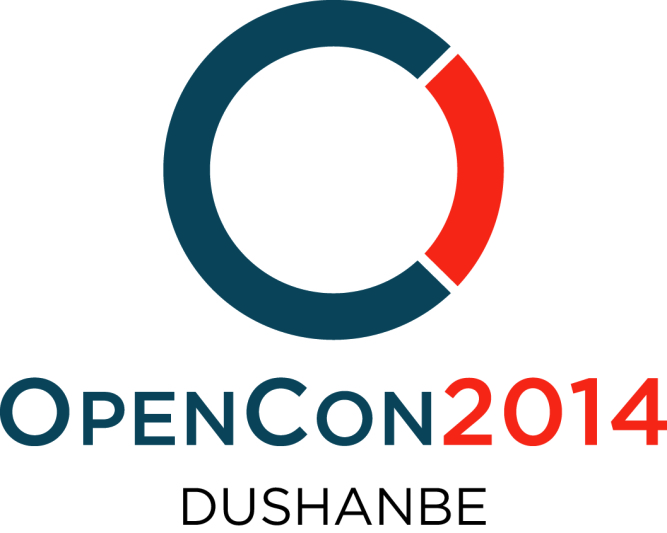 OpenCon2014 LOGO simple Dushanbe